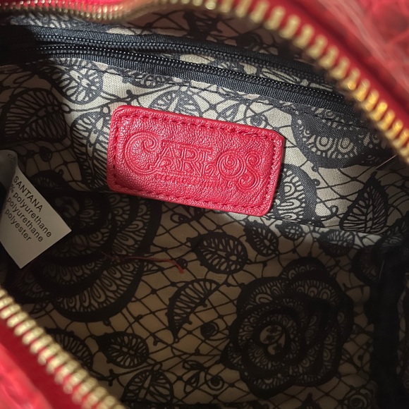 Carlos by Carlos Santana Red Croc-Embossed Bag - Picture 11 of 11